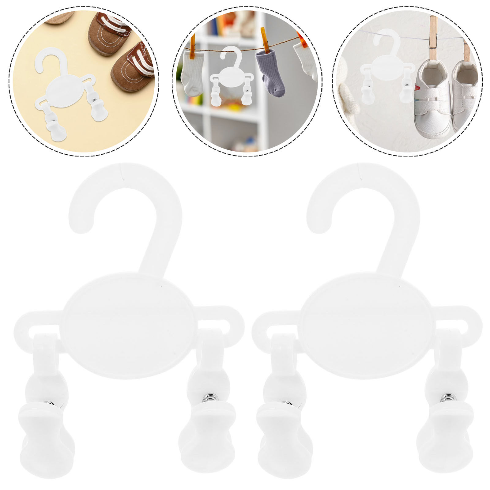 Baby Nursery Closet - 10 stuks baby schoenhaak multifunctionele plastic
