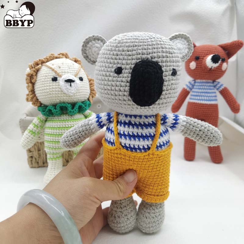 Baby Nursery Game - Baby Haak Gevulde Leeuw Koala Vos