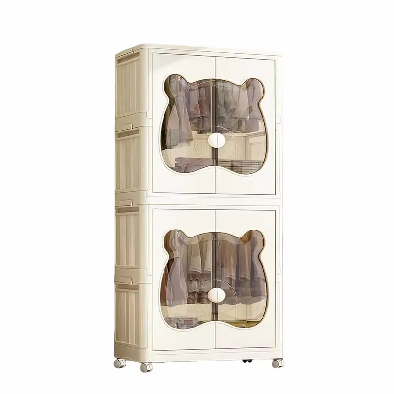 Baby Nursery Closet - Vouwbare draagbare babykast met grote capaciteit,