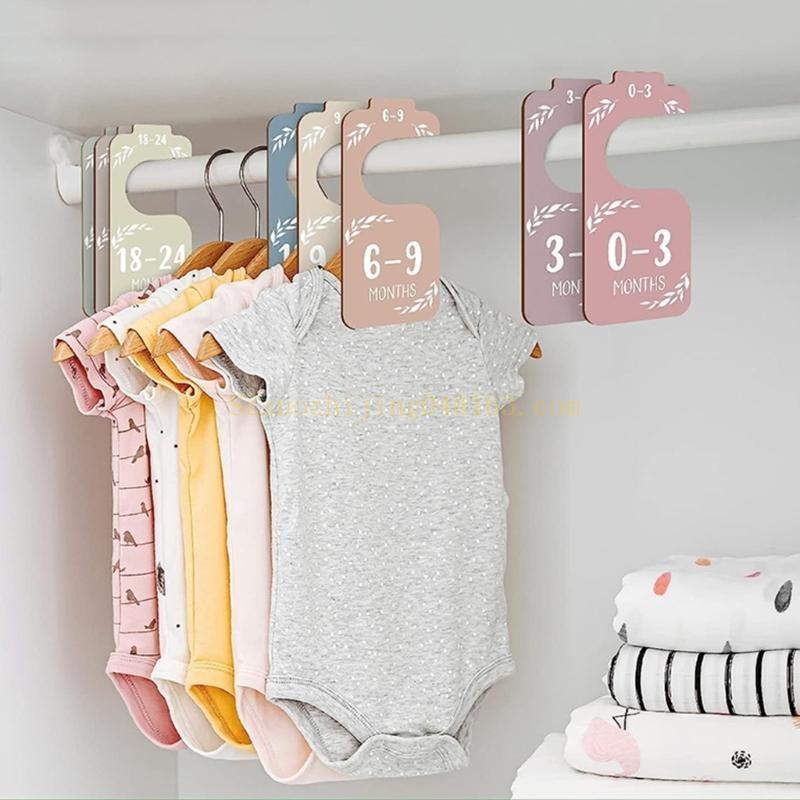 Baby Nursery Closet - Set van 8 babykast houten verdelers