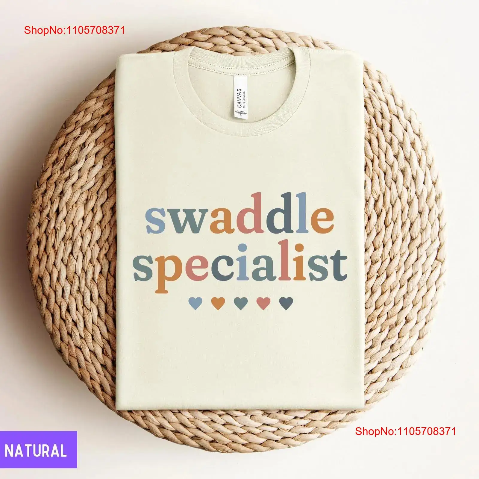 Baby Nursery Nurse - Cone Health Swaddle Specialist T-shirt Verpleegkundige