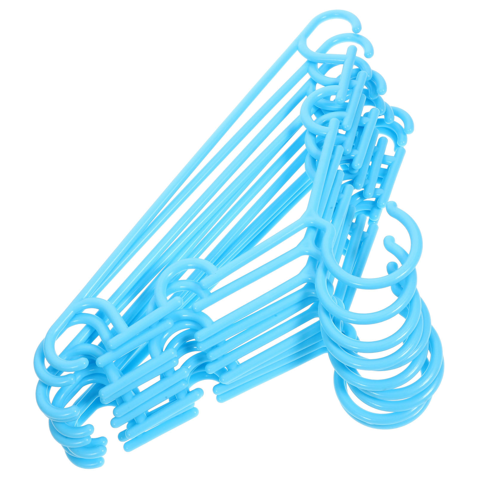 Baby Nursery Closet - 10 stuks hoogwaardige plastic babykledinghangers, antislip,