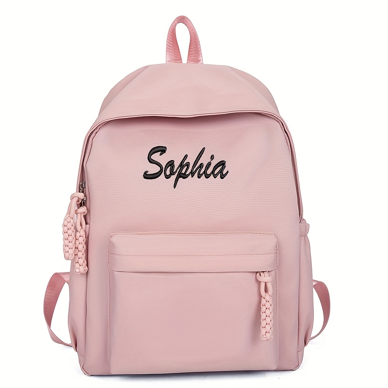 Baby Nursery Backpack - Aanpasbare naam geborduurde kinderrugzak grote capaciteit