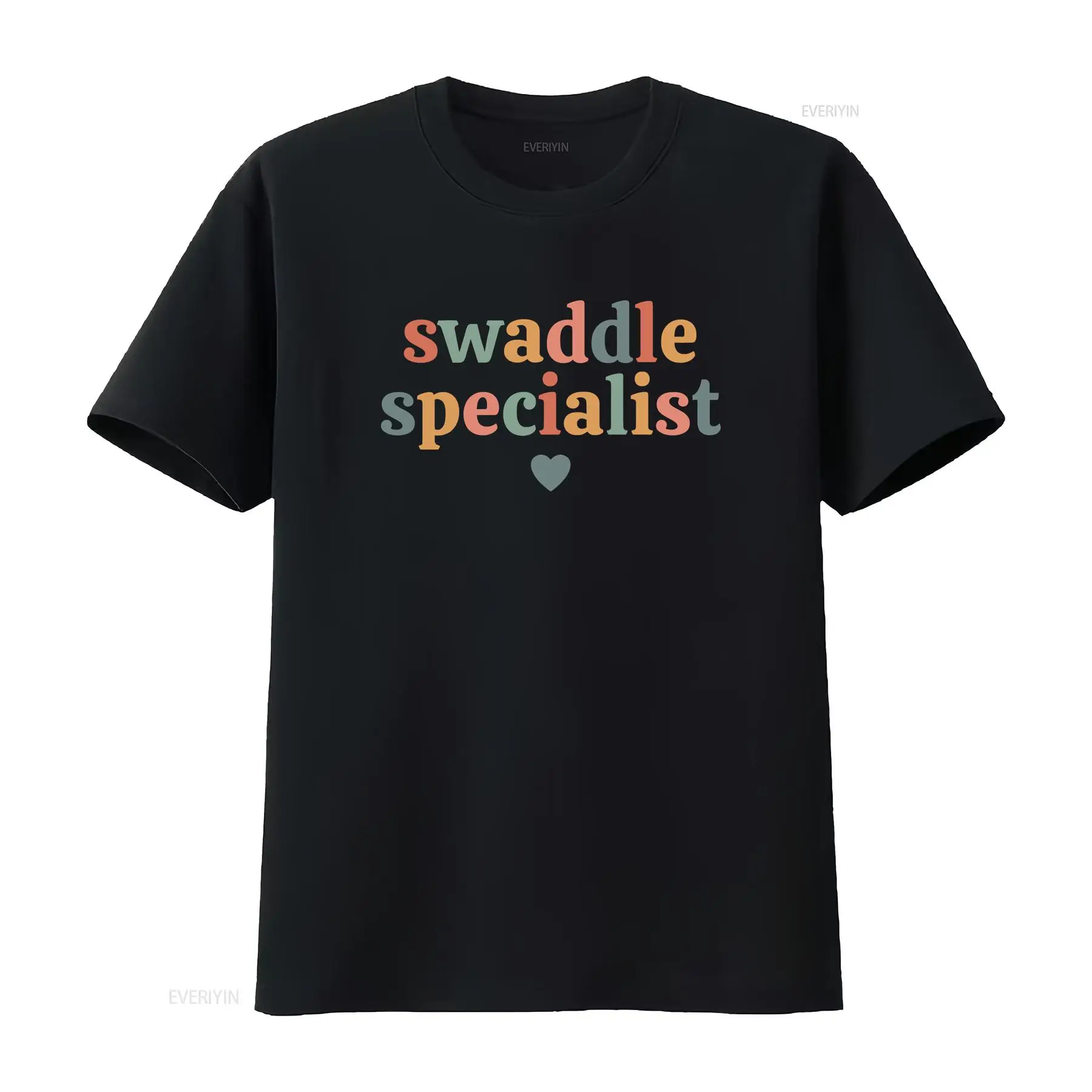 Baby Nursery Nurse - Swaddle Specialist Bevalling en kraamverzorging T-shirt