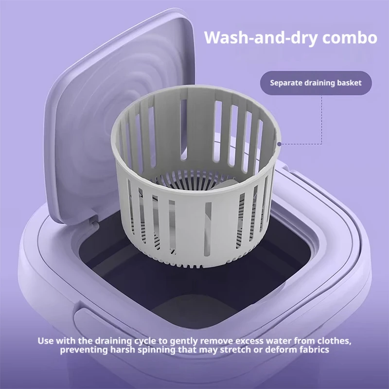 9L Opvouwbare Mini Wasmachine  - Baby Nursery Laundry Basket recensie en prijs