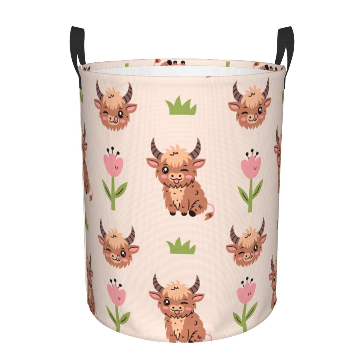 Schattige Baby Highland Cows w - Baby Nursery Laundry Basket recensie en prijs