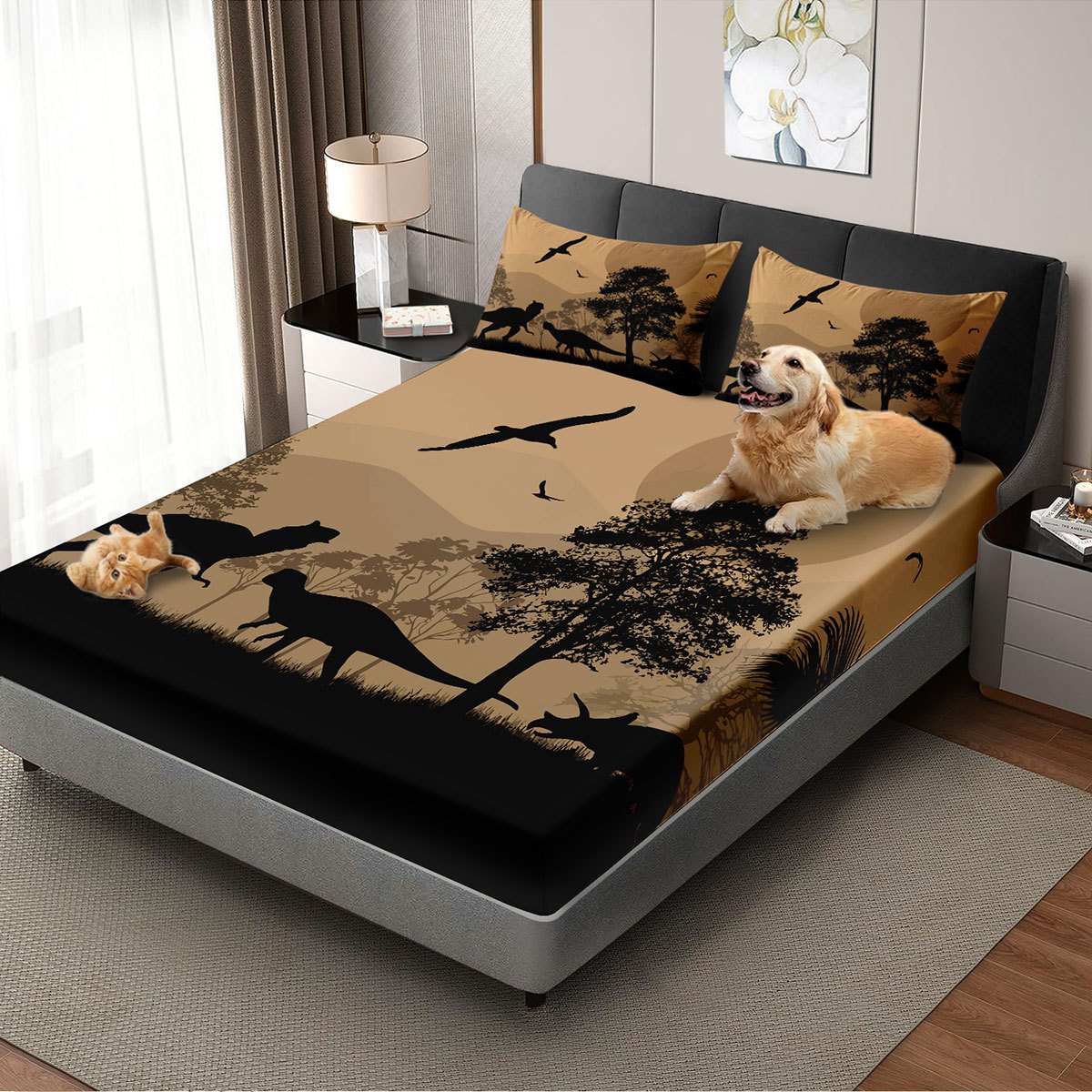 Jurassic Dinosaur Matrasbesche - Baby Nursery Bedding recensie en prijs