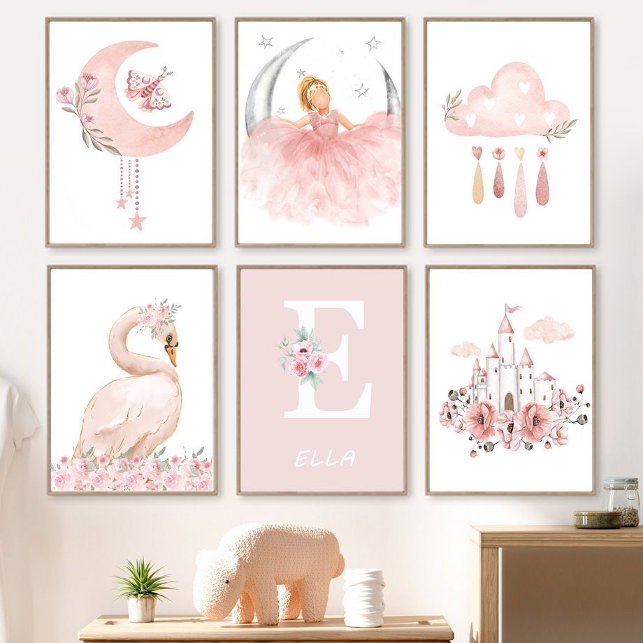 Roze Engel Meisje Zon Maan Wol - Baby Nursery Girl recensie en prijs
