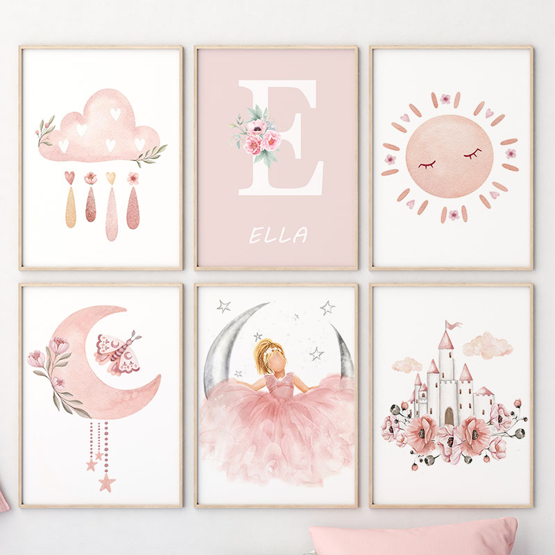 Roze Engel Meisje Zon Maan Wol - Baby Nursery Girl recensie en prijs