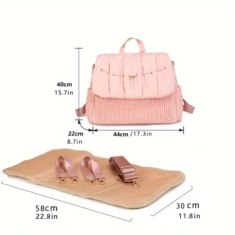 Luierwandelwagen met grote cap - Baby Nursery Backpack recensie en prijs
