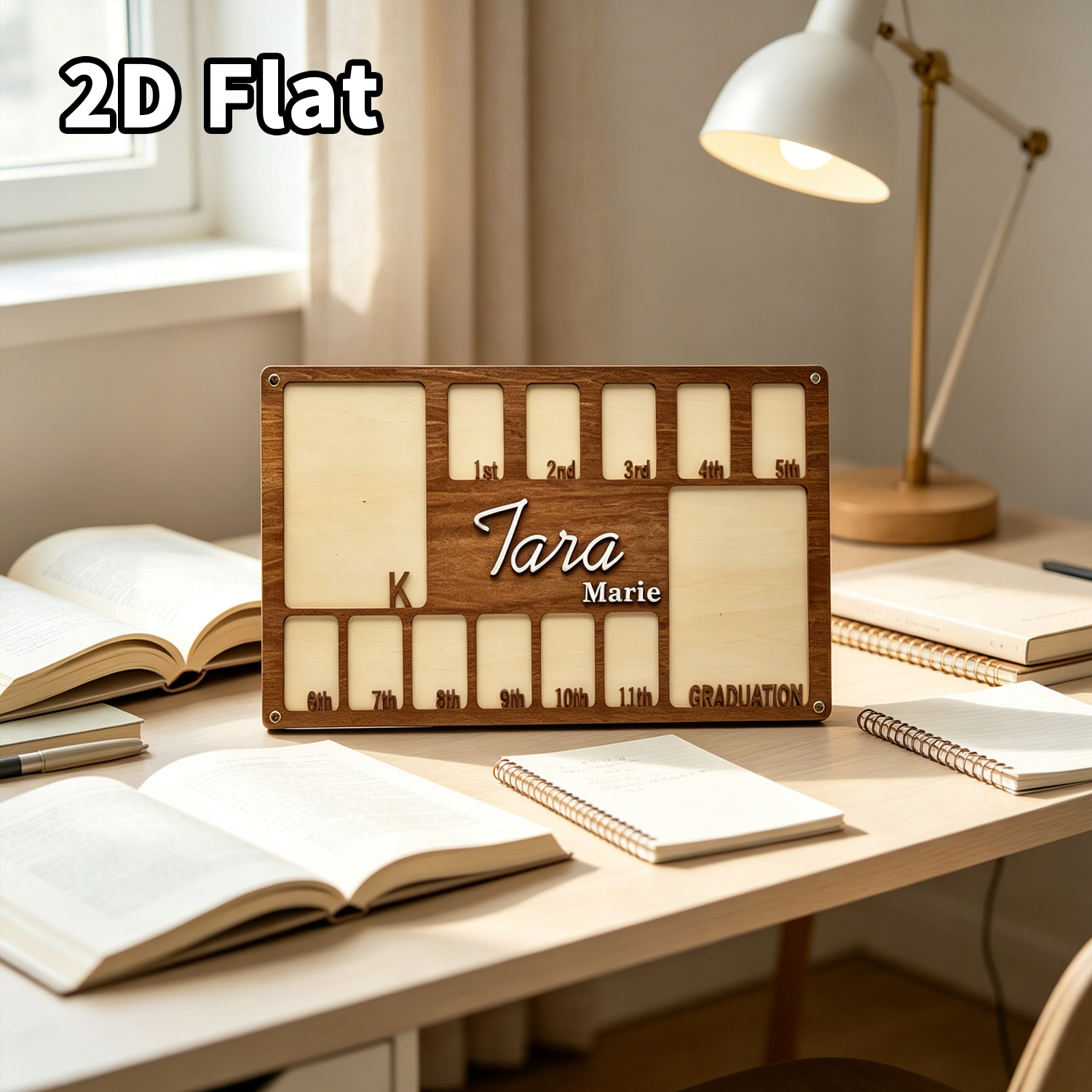 1Pc Custom Grade Fotolijst Hou - Baby Nursery Office recensie en prijs