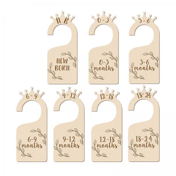 4x 7-delige babykastverdelers  - Baby Nursery Closet recensie en prijs