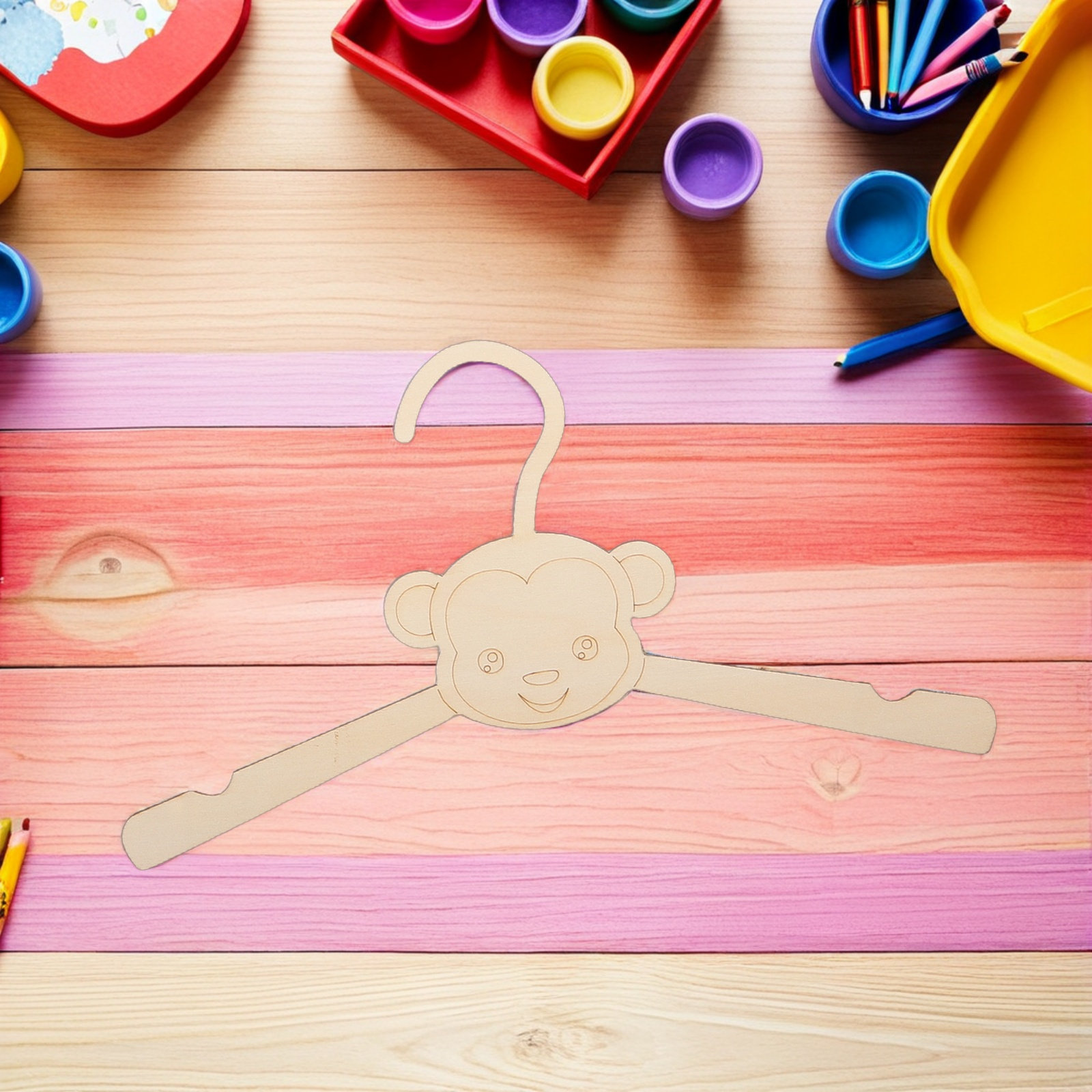 10 stuks houten dierenhangers  - Baby Nursery Closet recensie en prijs