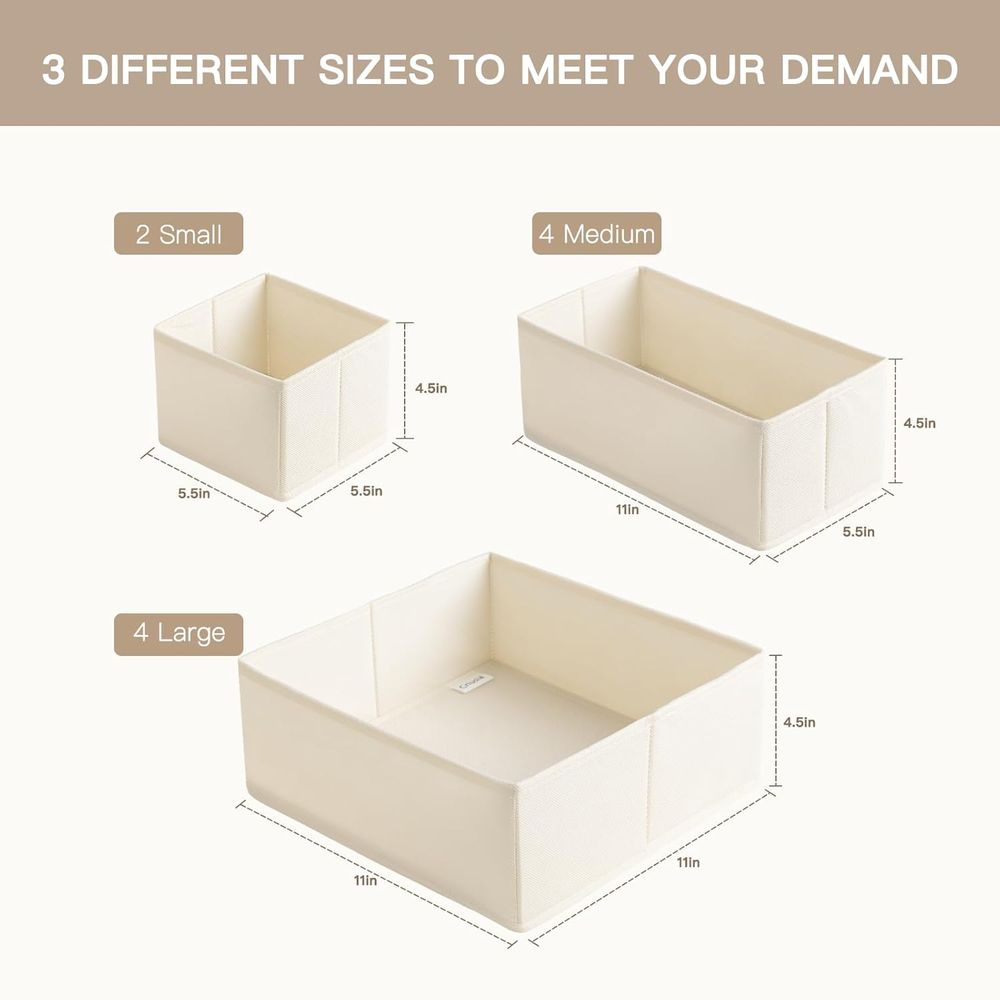 10-delige opbergset voor babyk - Baby Nursery Closet recensie en prijs