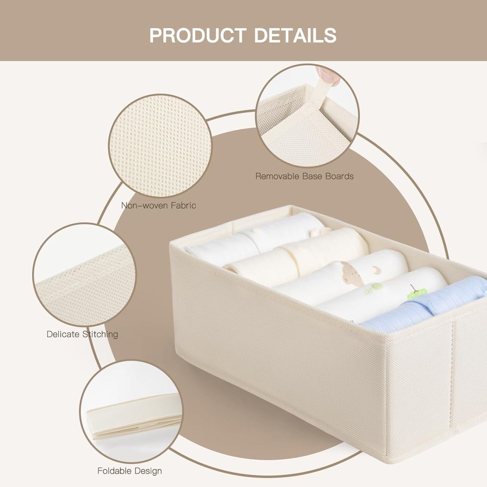10-delige opbergset voor babyk - Baby Nursery Closet recensie en prijs