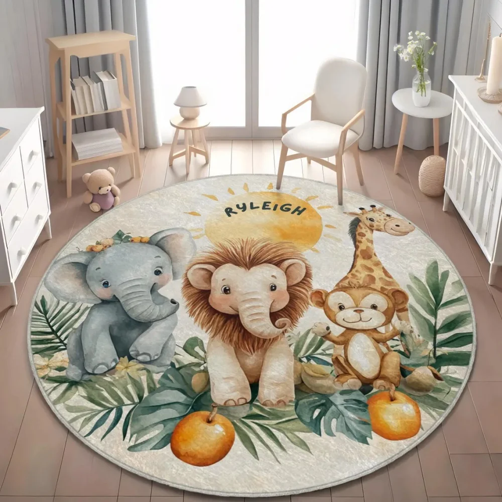 Wild Safari Animal Vloermat Gi - Baby Nursery Game recensie en prijs