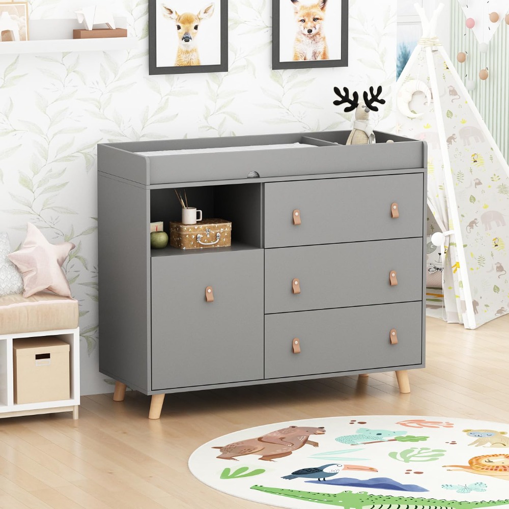 Babycommode commode, twee-in-é - Baby Nursery Laundry Basket recensie en prijs