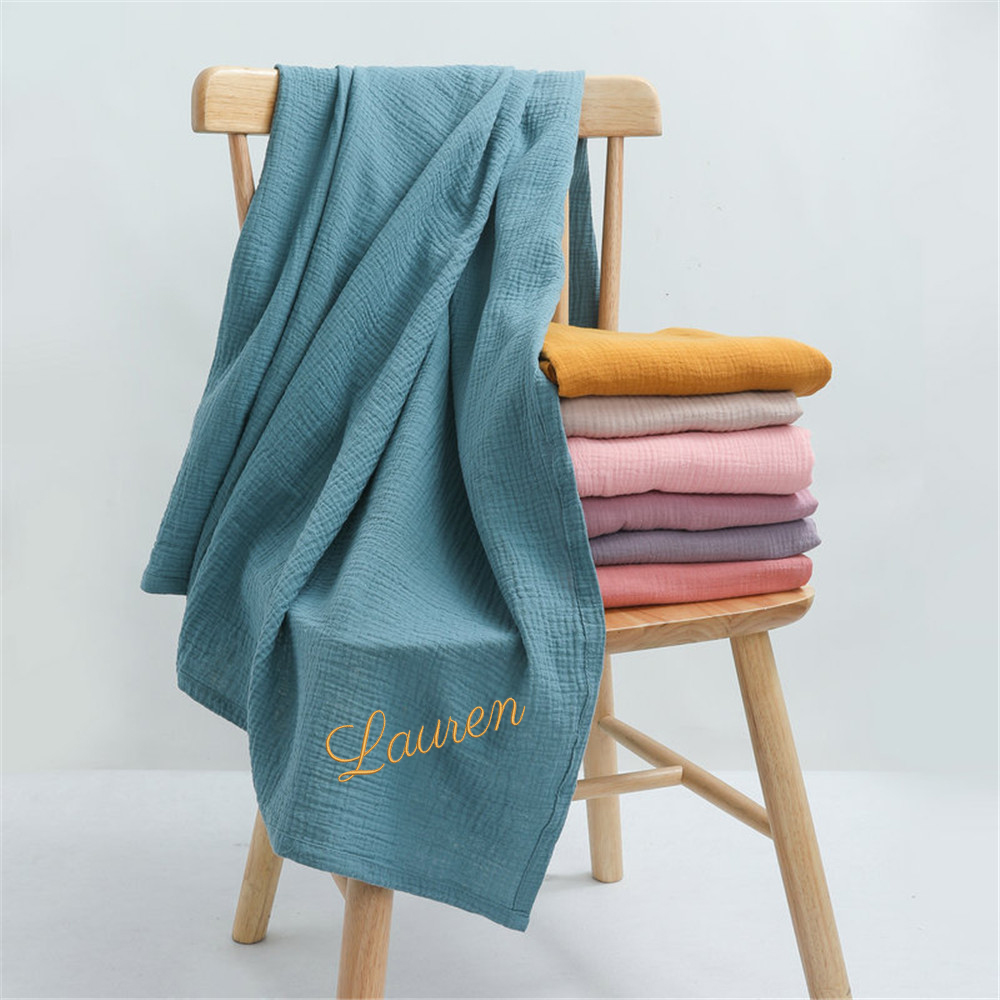 Gepersonaliseerde Naam Gebordu - Swaddle Blanket Muslin recensie en prijs