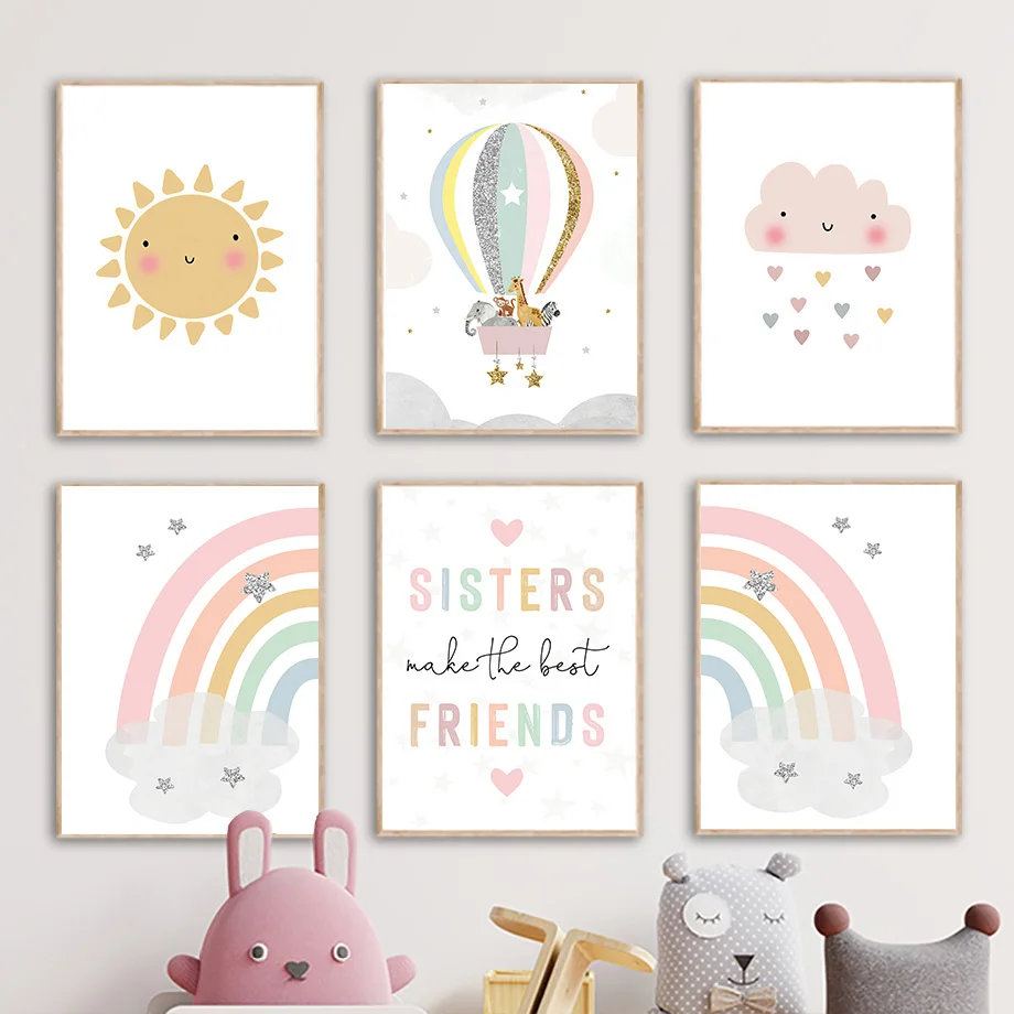 Giraffe Olifant Heteluchtballo - Baby Nursery Girl recensie en prijs