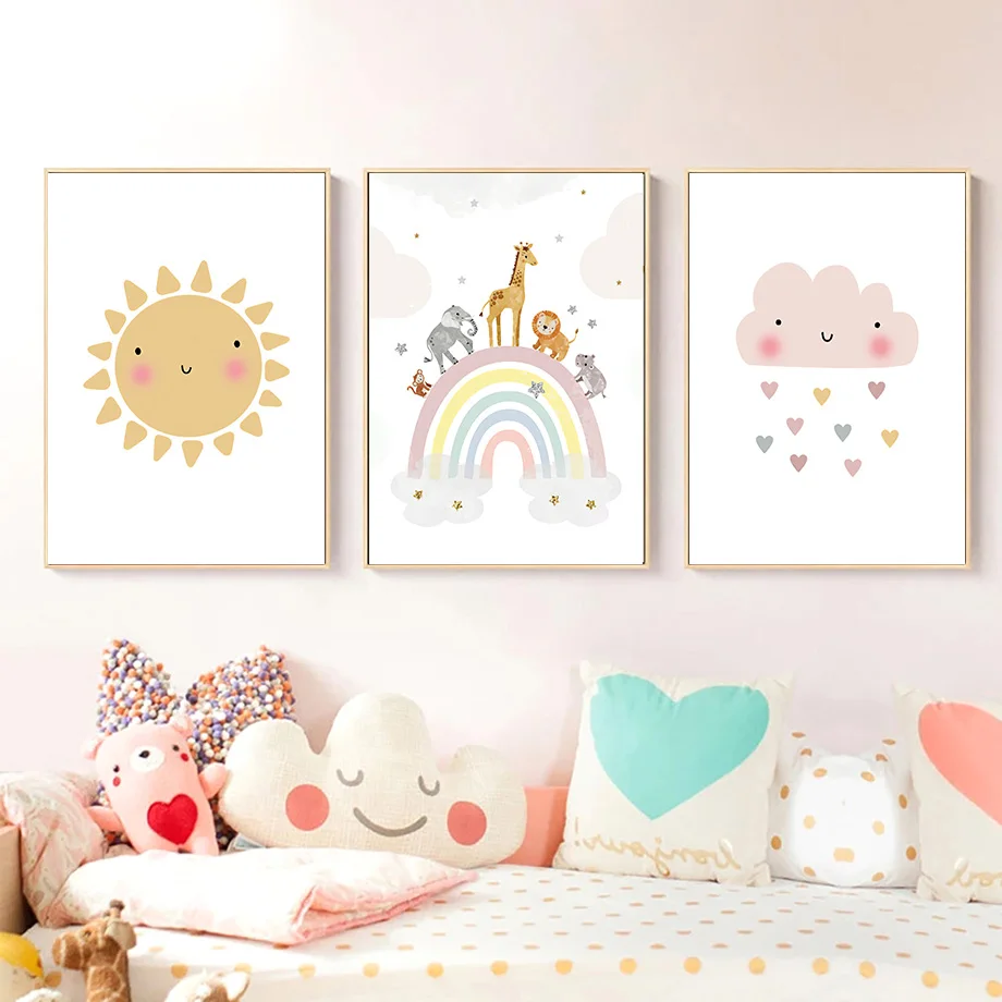 Giraffe Olifant Heteluchtballo - Baby Nursery Girl recensie en prijs