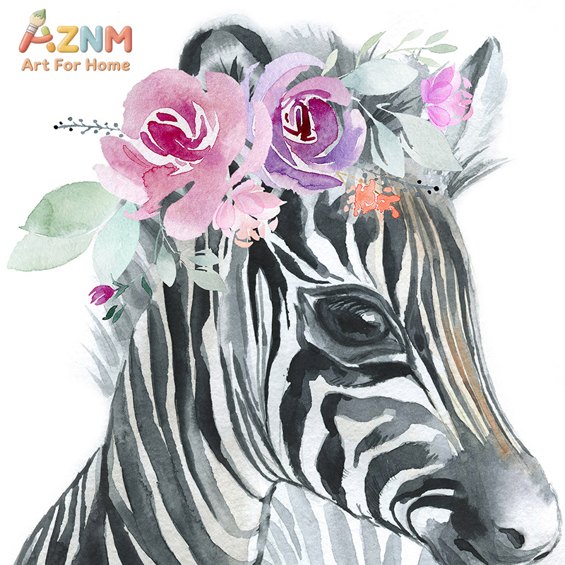 Dieren Bloemenkroon Kunst Deco - Baby Nursery Girl recensie en prijs
