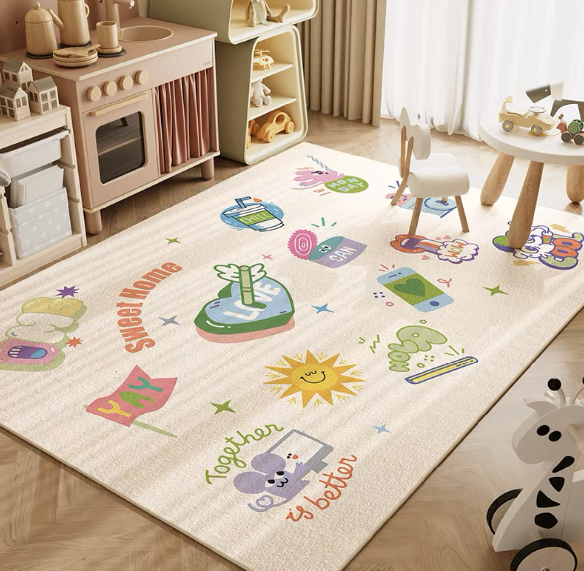 VIKAMA Neutrale Cartoon Leeuw  - Baby Nursery Game recensie en prijs