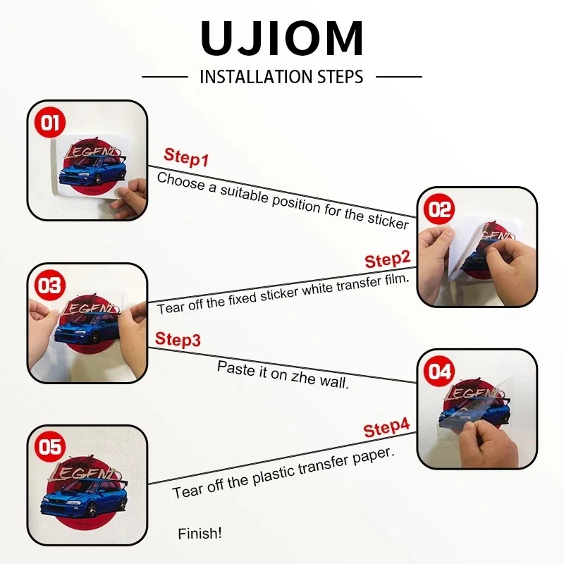 UJIOM 13 cm X 10.7 cm Shock 3D - Baby Nursery Murals recensie en prijs