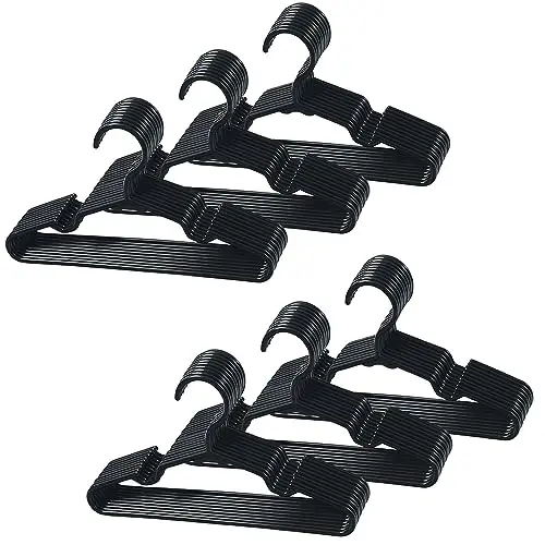 20/60 stuks zwarte babykasthan - Baby Nursery Closet recensie en prijs