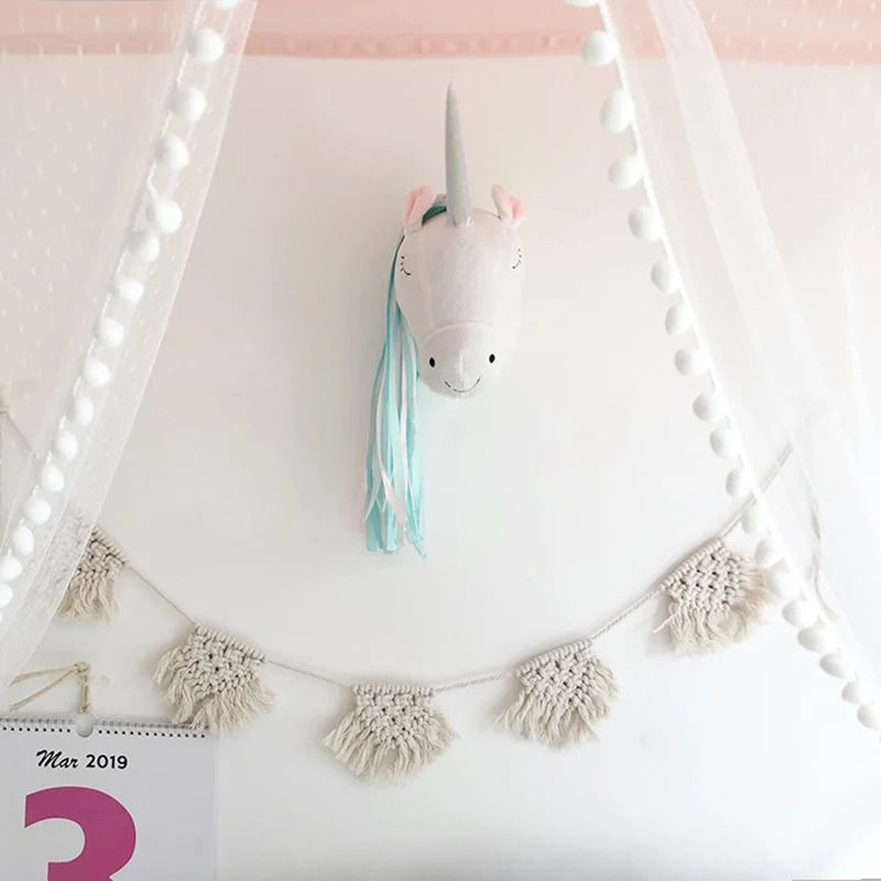 Eenhoorn Pluche Dierenkop Wand - Baby Nursery Girl recensie en prijs