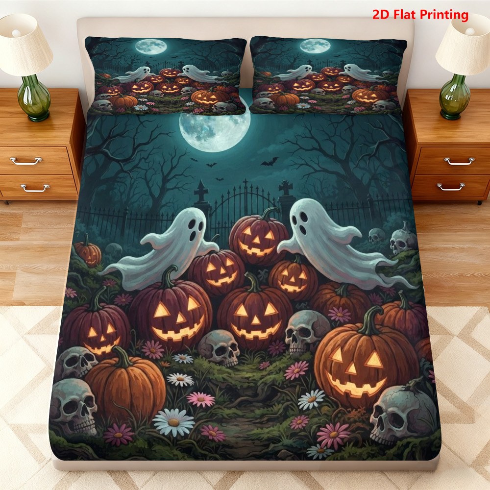 Halloween Pompoen Spook Spannl - Baby Nursery Bedding recensie en prijs