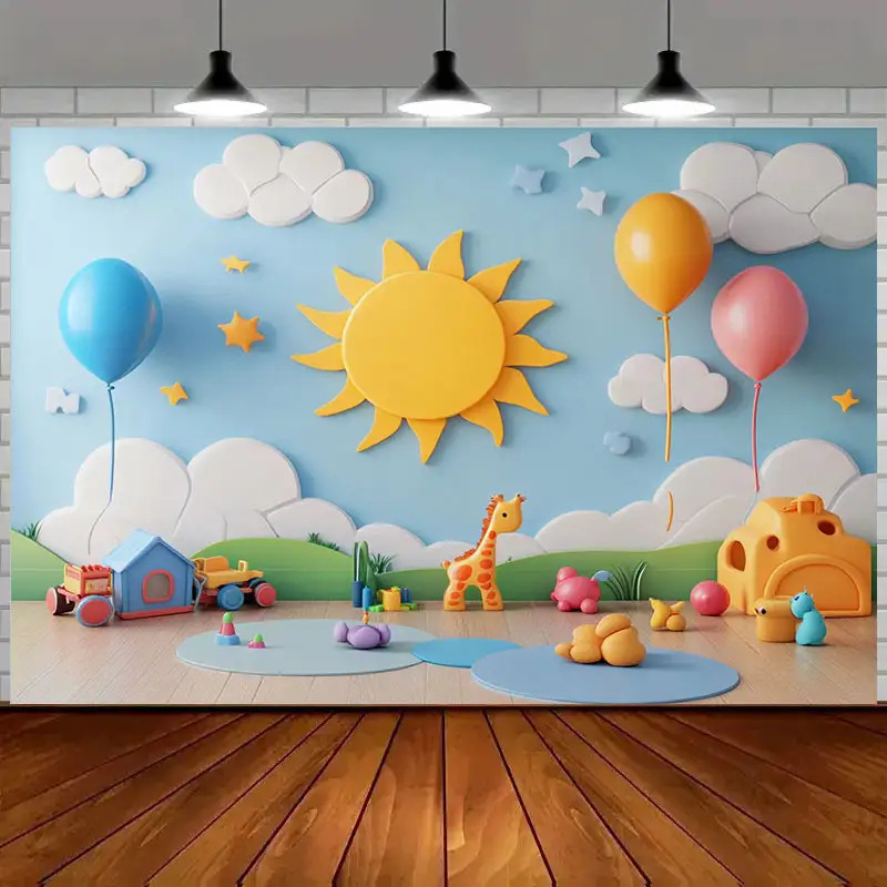 Grote Cartoon Kinderkamer Wand - Baby Nursery Murals recensie en prijs