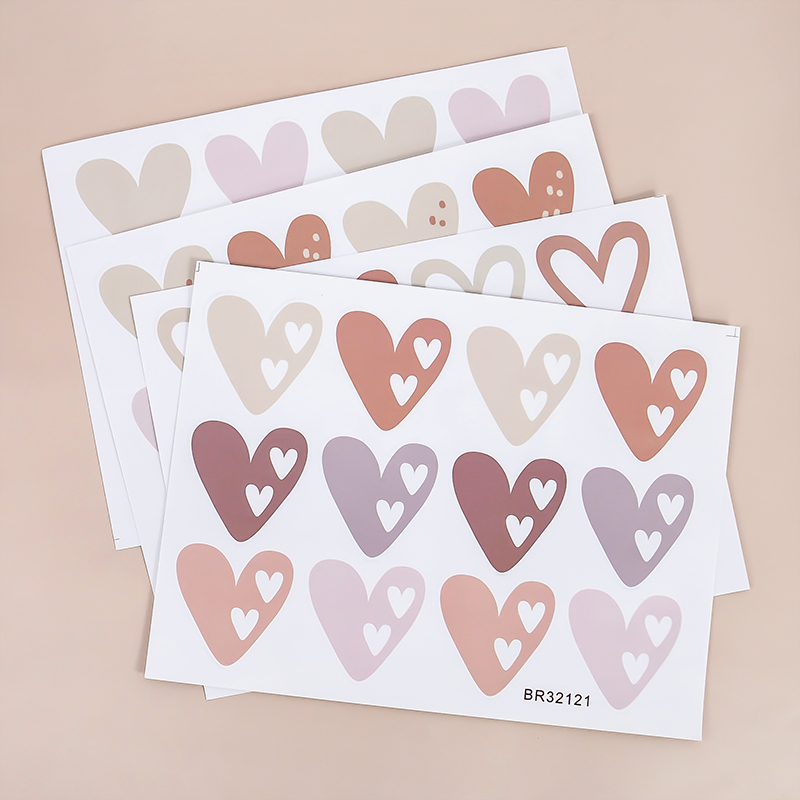 2 Stuks Mooie Harten Ins Muurs - Baby Nursery Murals recensie en prijs