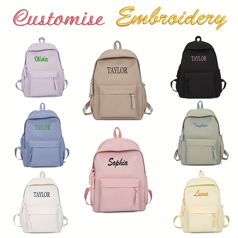 Aanpasbare naam geborduurde ki - Baby Nursery Backpack recensie en prijs