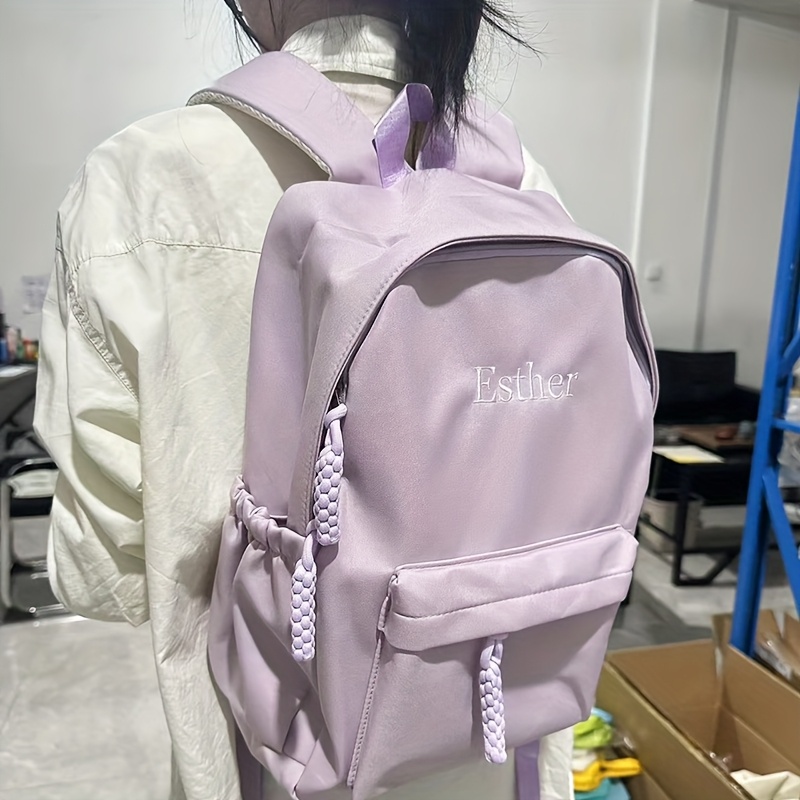 Aanpasbare naam geborduurde ki - Baby Nursery Backpack recensie en prijs