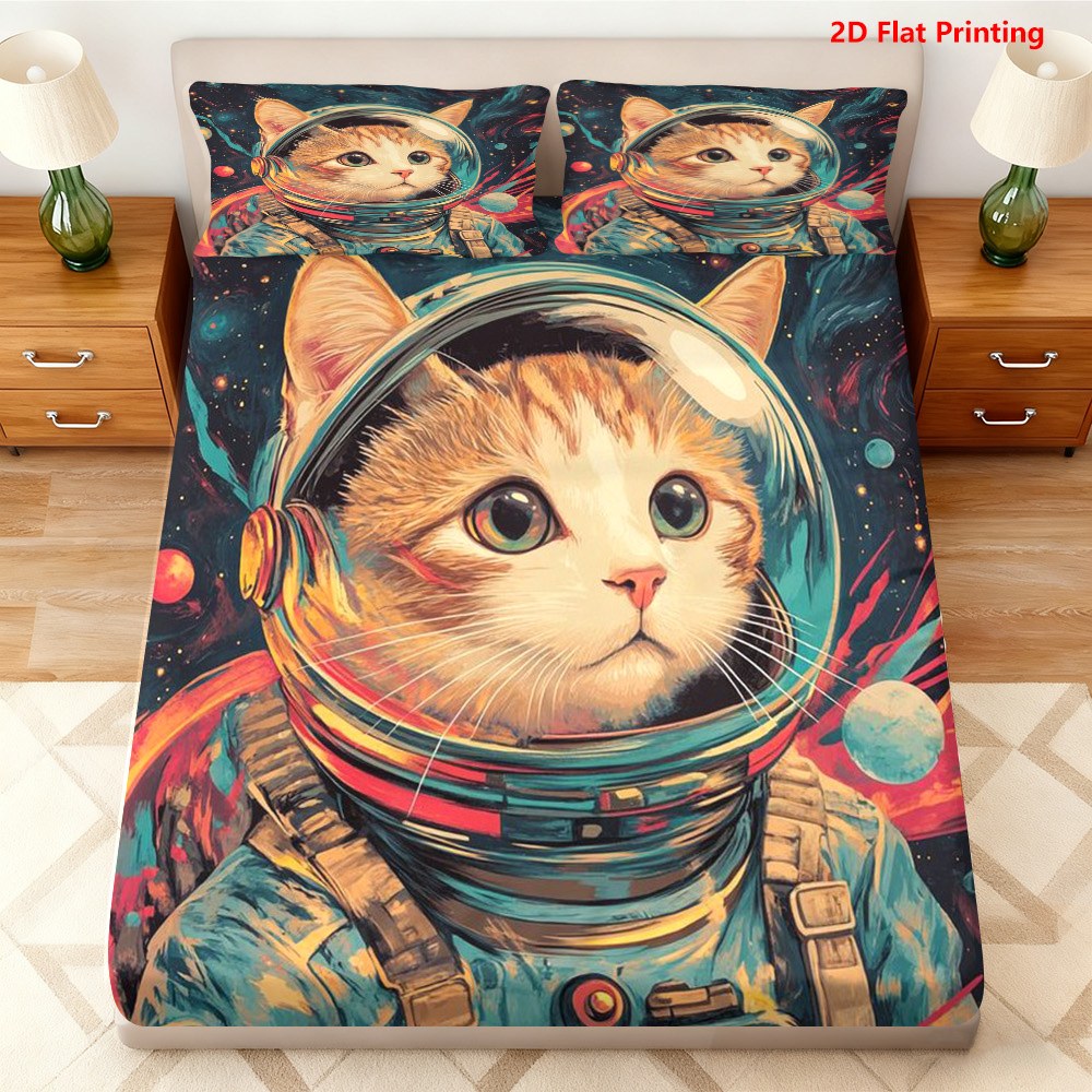 Space Cat Astronaut Beddengoed - Baby Nursery Bedding recensie en prijs