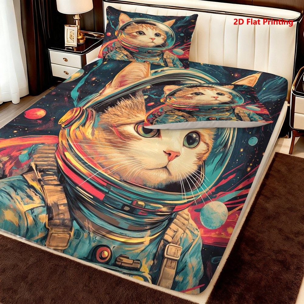 Space Cat Astronaut Beddengoed - Baby Nursery Bedding recensie en prijs