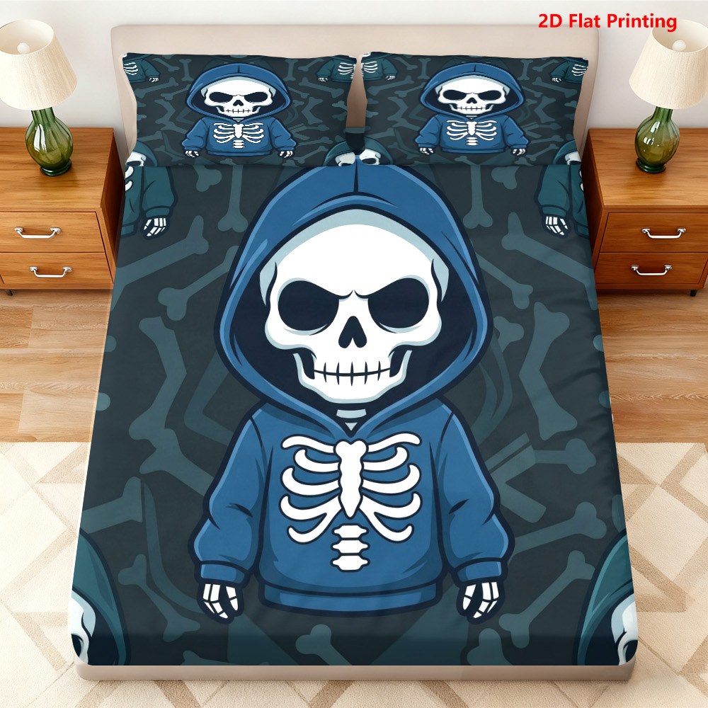 Schedel Hoodie Beddengoedset,  - Baby Nursery Bedding recensie en prijs