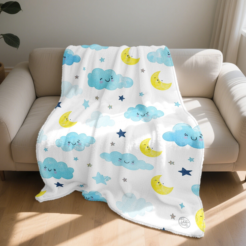 Schattig Wolken-Maan-Sterren D - Baby Nursery Bedding recensie en prijs
