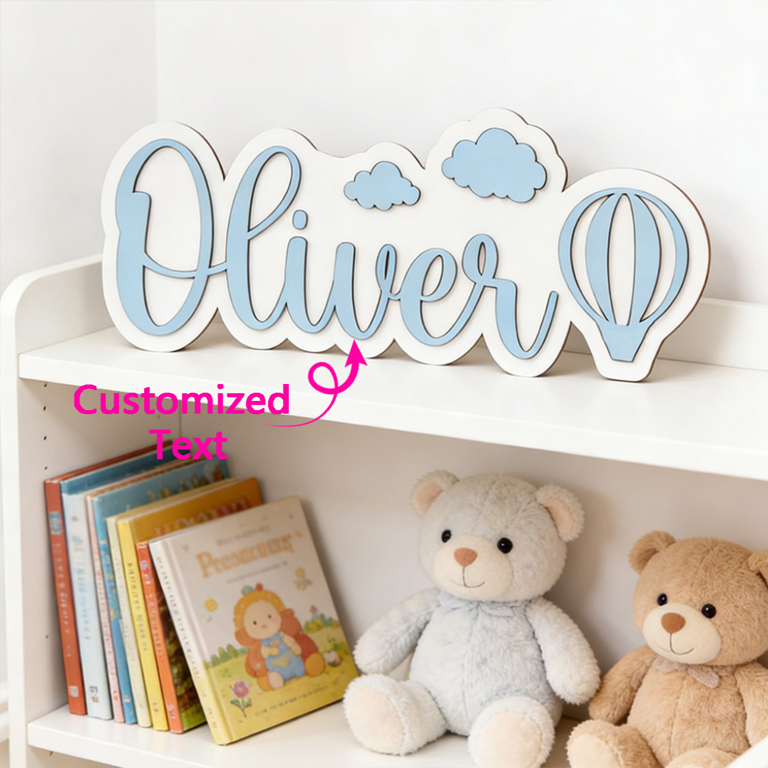 Gepersonaliseerde warmeluchtba - Baby Nursery Room recensie en prijs