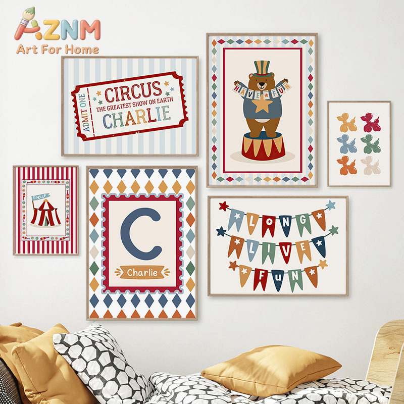 Circus Beer Goochelaar Hond Ci - Baby Nursery Room recensie en prijs