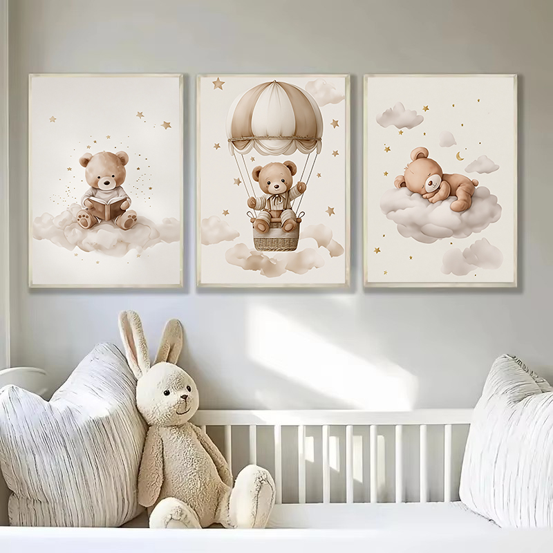 3 stks/set Boheemse Teddybeer  - Baby Nursery Room recensie en prijs