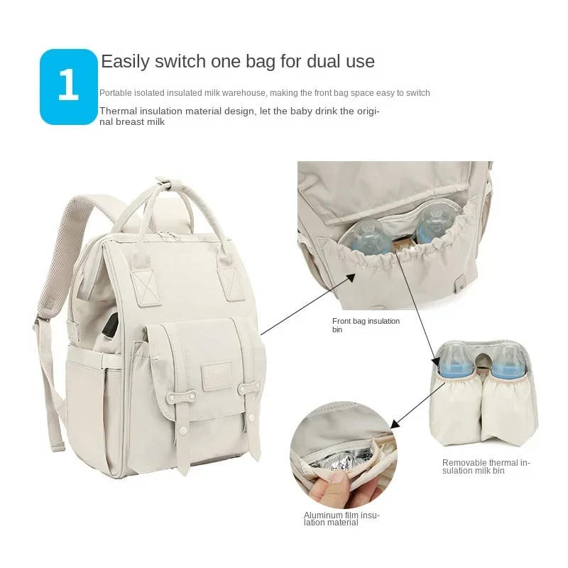 Baby Luiertas Mummie Tas Rugza - Baby Nursery Backpack recensie en prijs