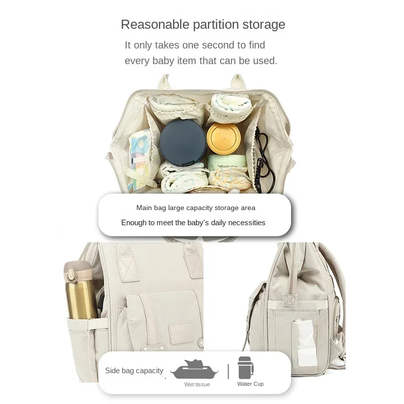 Baby Luiertas Mummie Tas Rugza - Baby Nursery Backpack recensie en prijs